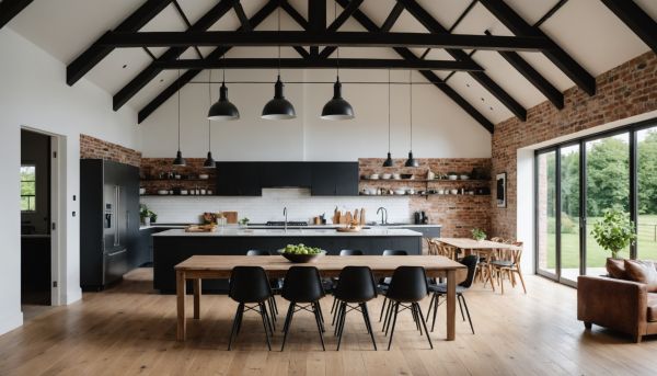 Étapes pour transformer une grange en loft lumineux